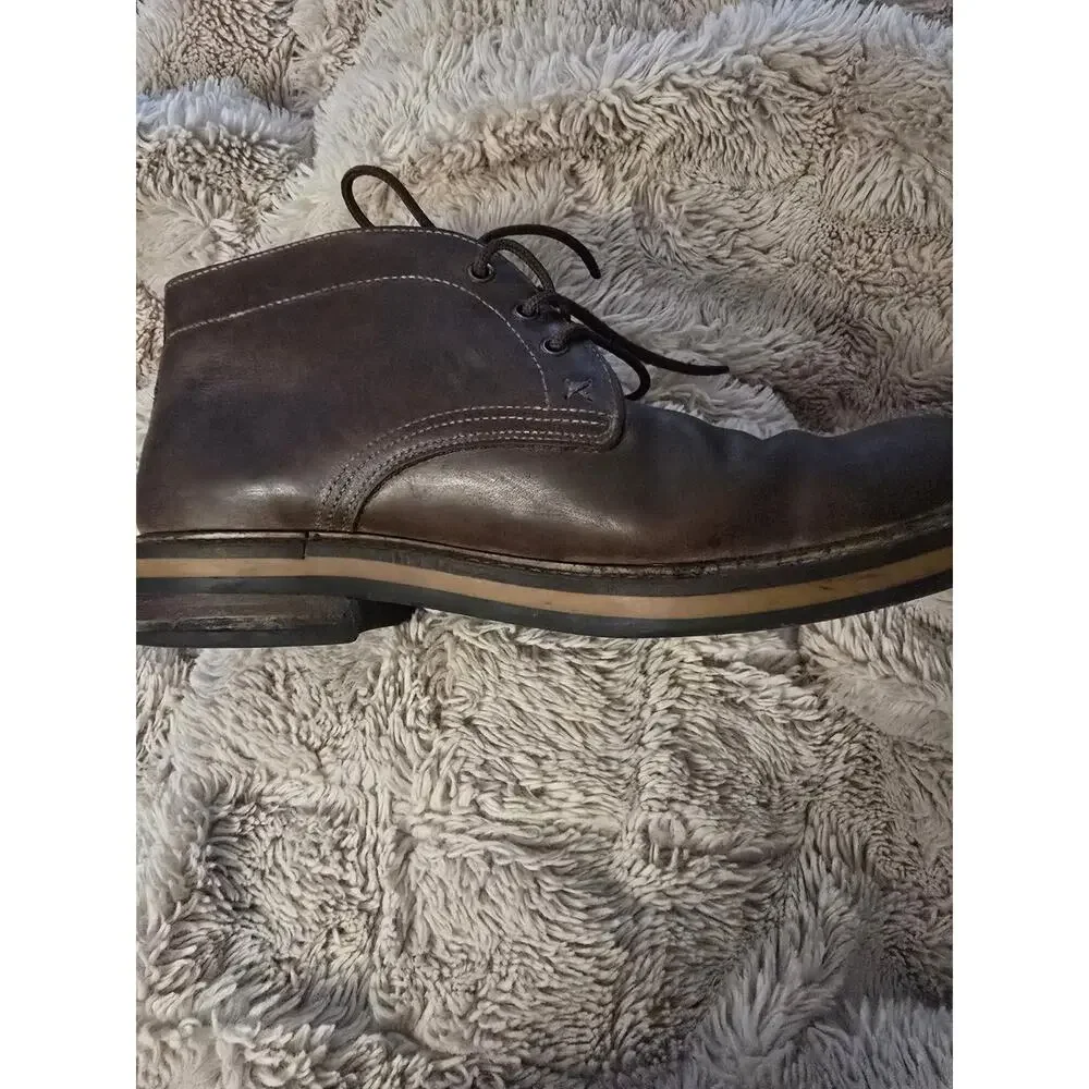 WOLVERINE 1883 Francisco Brown Chukka Boot Men 8.5 W00768 Leather Boots Lace Up
